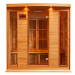 wooden sauna