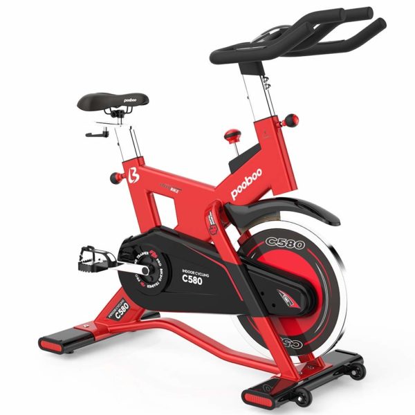 Indoor Exercise Bike with 40lb Flywheel