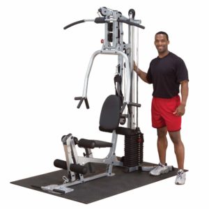 Home Gym with 160-Pound Weight Stack