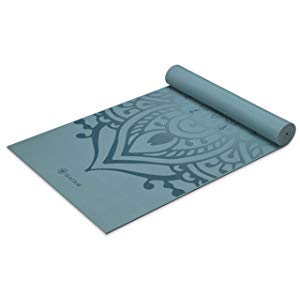 Gaiam Yoga Mat - Premium Print Extra Thick